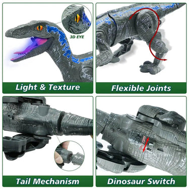 Life Like RC Dinosaur Toy - luvinly